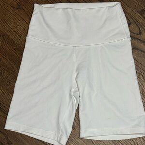 NWOT White TNA 7” Atmosphere Bike Short
